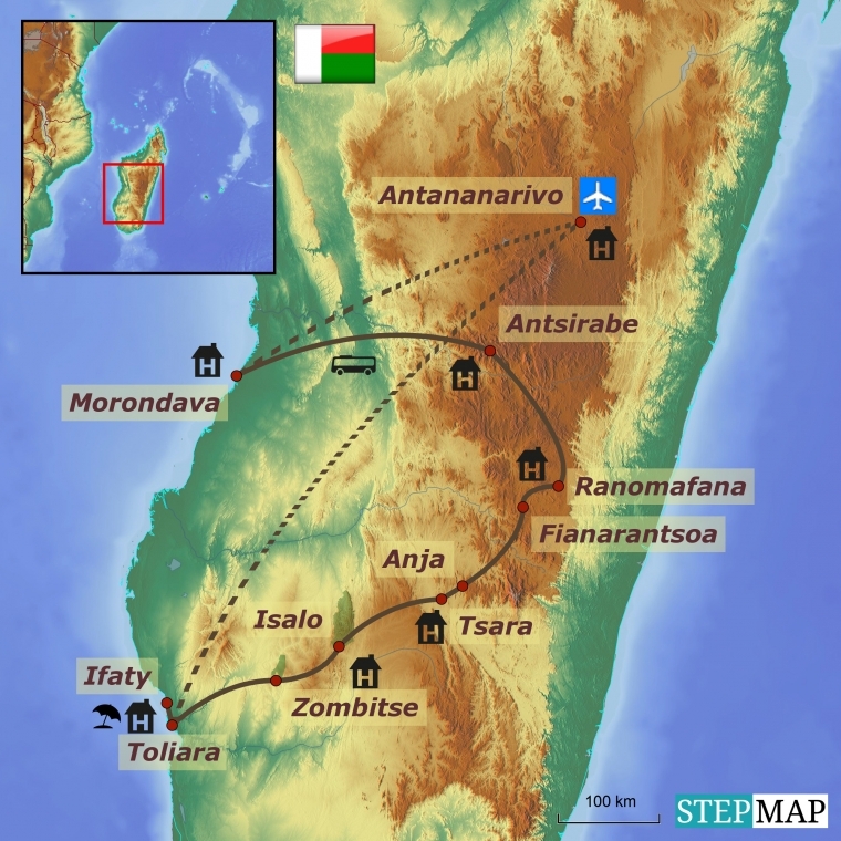 Madagaskar - ainulaadne loodusreis